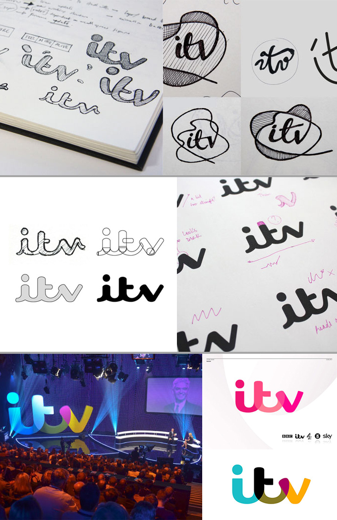 ITV標志設計