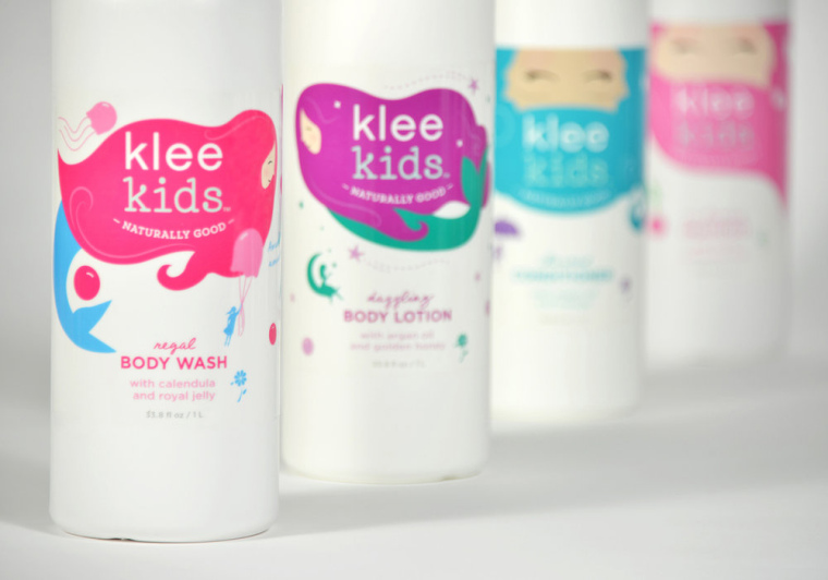 Klee kids 嬰兒護膚品包裝設計-上海母嬰嬰童包裝設計公司