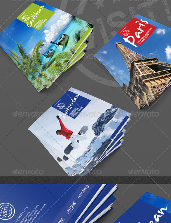 上海畫冊(cè)設(shè)計(jì)公司分享40+最佳旅游宣傳手冊(cè)設(shè)計(jì)模板- 方形元素旅游業(yè)小冊(cè)子