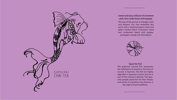 Sabi日本茶錦鯉魚插圖罐裝茶葉包裝設(shè)計-上海包裝設(shè)計公司設(shè)計欣賞
