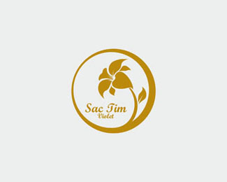 創意花朵標志設計欣賞 flower logo design-上海logo設計公司