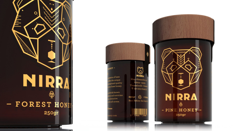 NIRRA 蜂蜜包裝設計-上海包裝設計公司