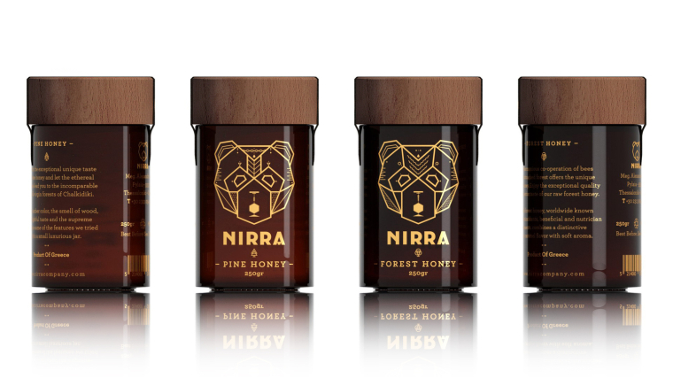 NIRRA 蜂蜜包裝設計-上海包裝設計公司