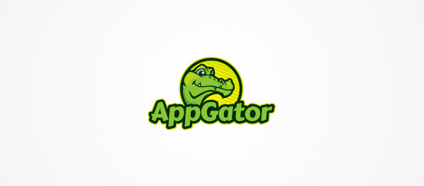 AppGator應(yīng)用程序鱷魚標(biāo)志設(shè)計(jì)-上海標(biāo)志設(shè)計(jì)公司