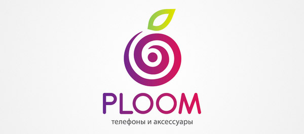 Ploom螺旋標(biāo)志設(shè)計-上海標(biāo)志設(shè)計公司