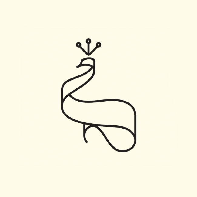棉花廠天鵝logo-上海logo設計公司