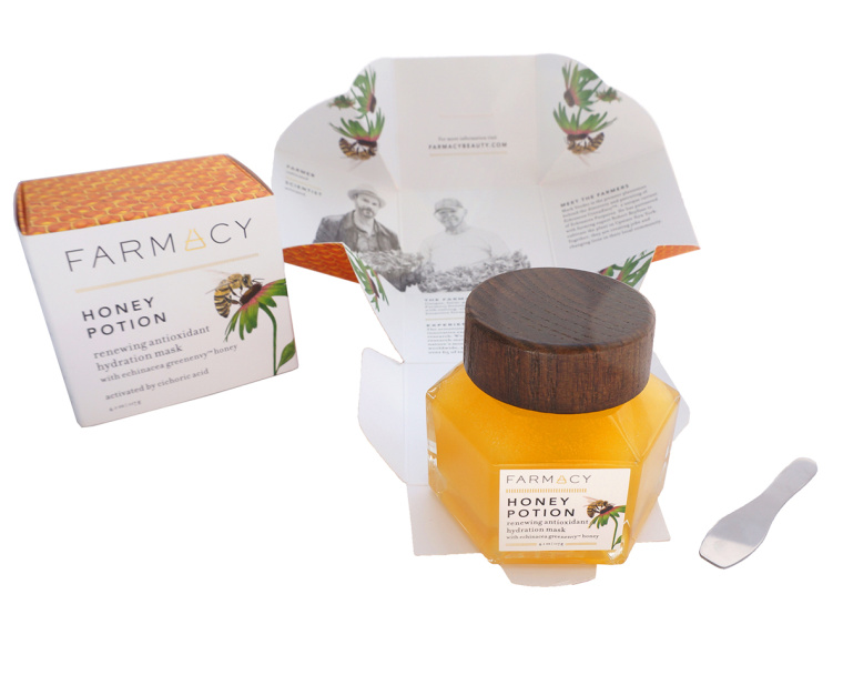 Farmacy 農(nóng)場(chǎng)品牌蜂蜜產(chǎn)品護(hù)膚品包裝設(shè)計(jì)瓶形設(shè)計(jì)-上海包裝設(shè)計(jì)公司