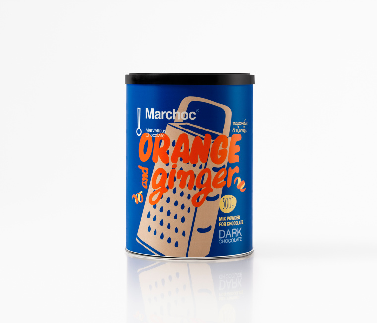 Marchoc 系列風味灌裝巧克力飲料沖劑包裝設計-上海包裝設計公司