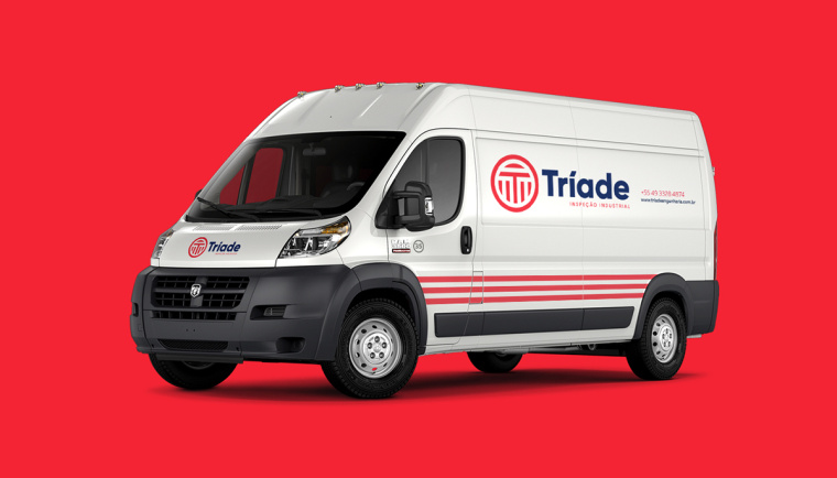 Tríade 工業品檢測企業logo設計品牌VI形象設計-上海品牌設計公司