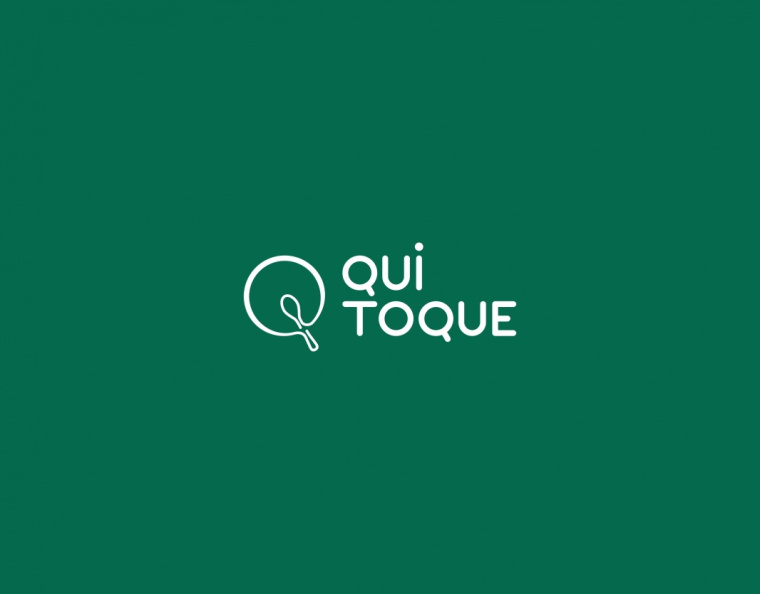 QUI TOQUE 外賣餐飲食材公司品牌logo設(shè)計--上海品牌設(shè)計公司