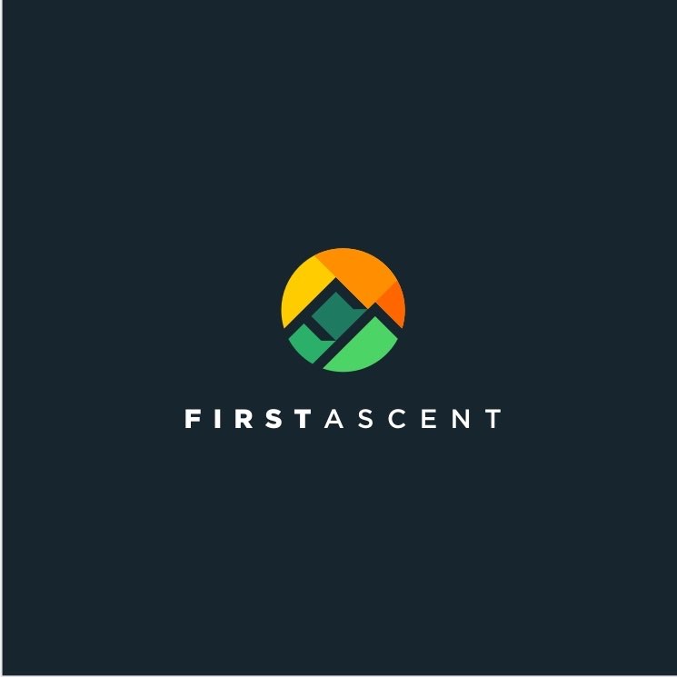 攀巖應(yīng)用First Ascent標(biāo)志-科技企業(yè)logo設(shè)計(jì)-上海Logo設(shè)計(jì)公司-上海品牌設(shè)計(jì)公司 攀巖應(yīng)用First Ascent標(biāo)志-科技企業(yè)logo設(shè)計(jì)-上海Logo設(shè)計(jì)公司-上海品牌設(shè)計(jì)公司
