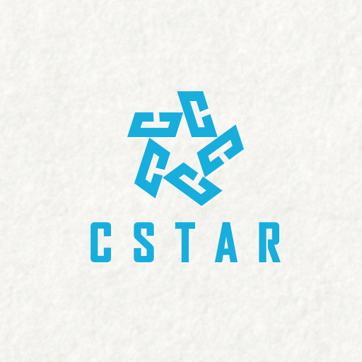 留白的星星logo--上海logo設計公司