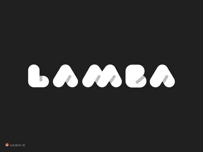 上海logo設計公司分享：40個創意純英文字母文字logo設計