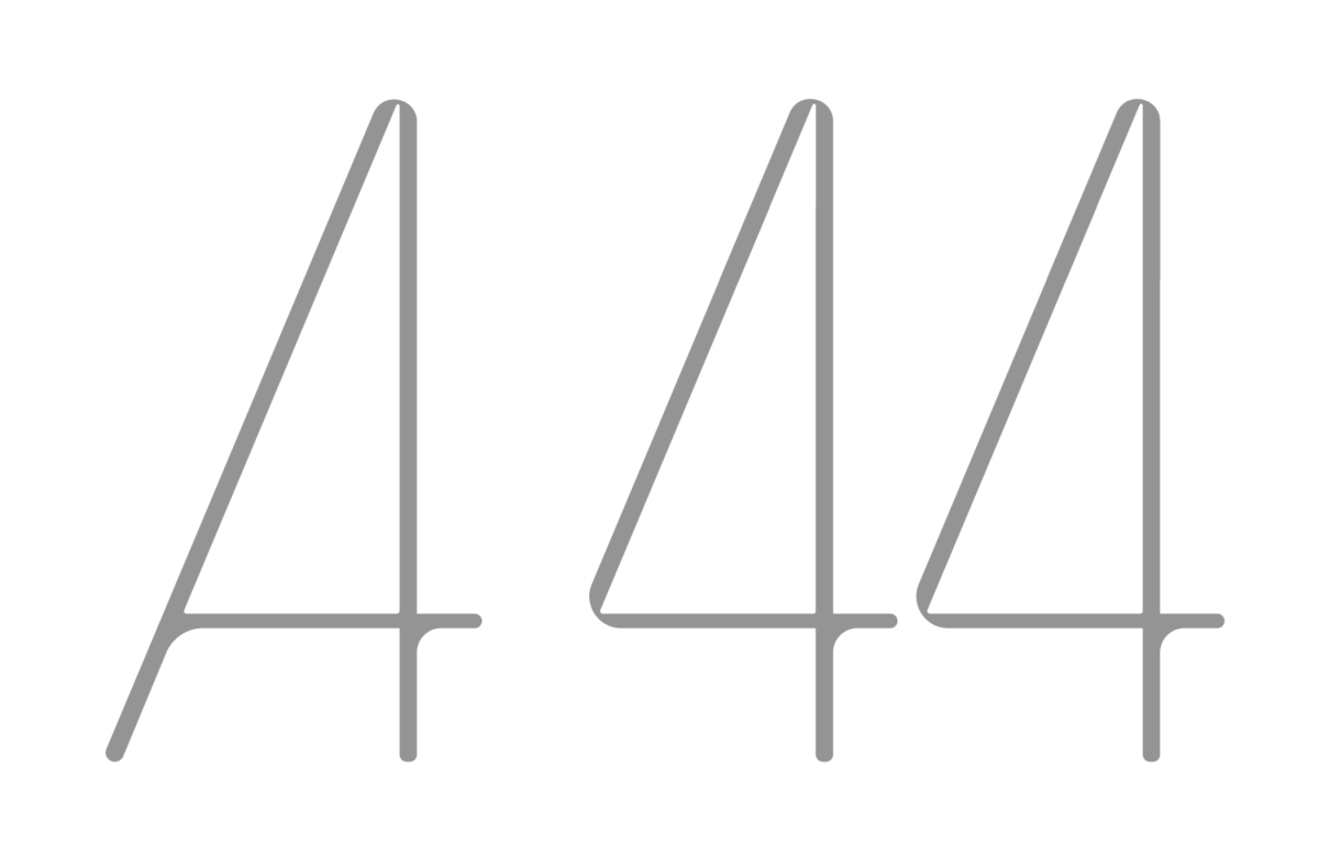 A44 建筑與室內設計公司品牌視覺識別形象設計logo設計-上海品牌設計公司