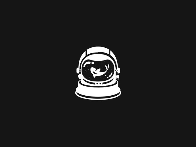 上海logo設計公司2016-2017年50個絕佳創意logo設計案例欣賞-宇航員logo