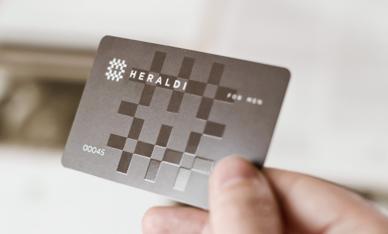 Heraldi 男士時裝店服飾logo設計品牌vi形象設計