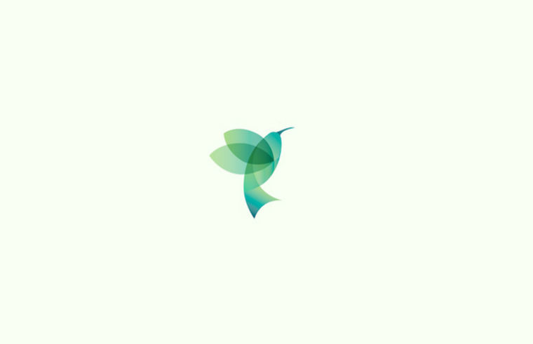 上海logo設計公司分享：基于幾何圓形創作設計的美麗動物標識logo