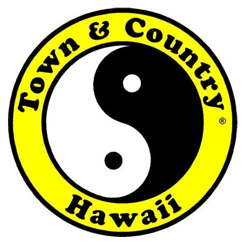 城市和鄉村沖浪商店logo