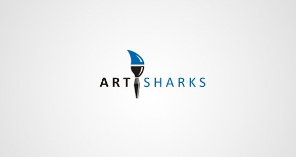 藝術鯊魚logo設計---上海尚略logo設計公司分享