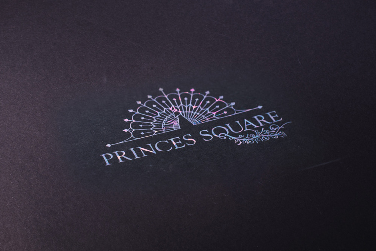 Princes 王子購(gòu)物中心商場(chǎng)孔雀logo設(shè)計(jì)品牌vi形象設(shè)計(jì)-上海vi設(shè)計(jì)公司