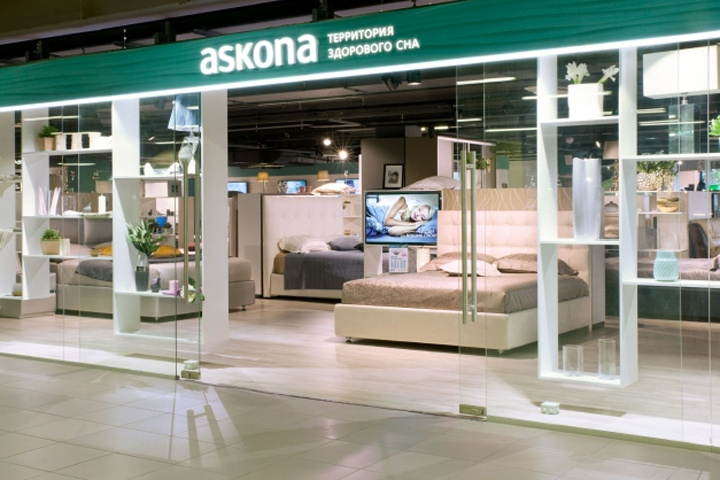 俄羅斯Askona 健康睡眠用品床墊和臥室家具品牌專賣店設計-上海品牌設計公司 俄羅斯Askona 健康睡眠用品床墊和臥室家具品牌專賣店設計-上海品牌設計公司