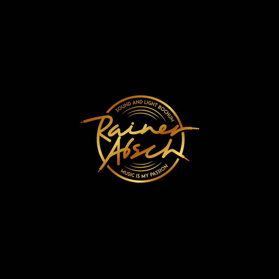 具有高度時尚感的草書書法風格的DJ LOGO設計-上海LOGO設計公司欣賞