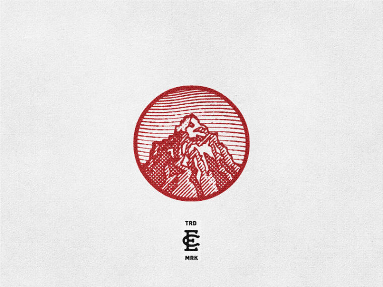 35個創意大山logo設計靈感的集合-尚略logo設計公司