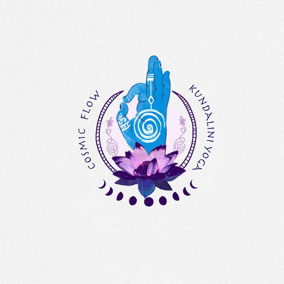蓮花瑜伽Logo設計-logo設計公司
