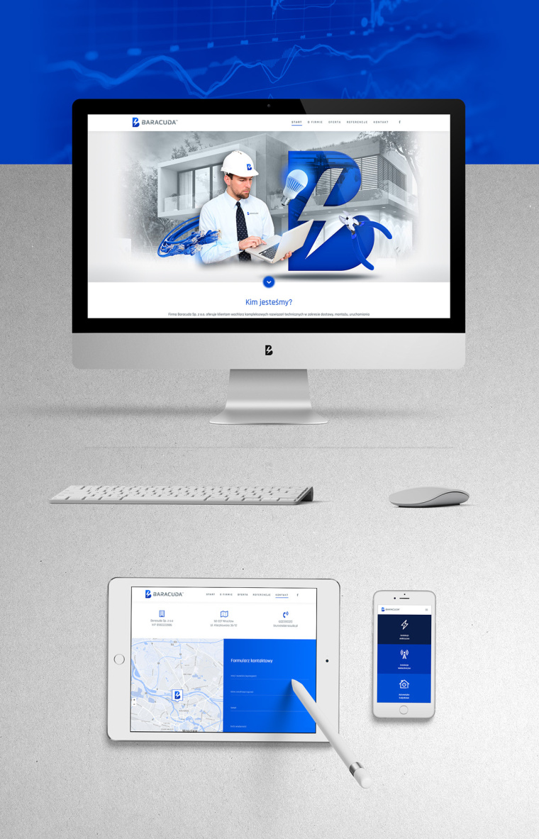Baracuda Sp工業(yè)服務品牌形象設計-VI設計網站設計--上海品牌VI設計公司