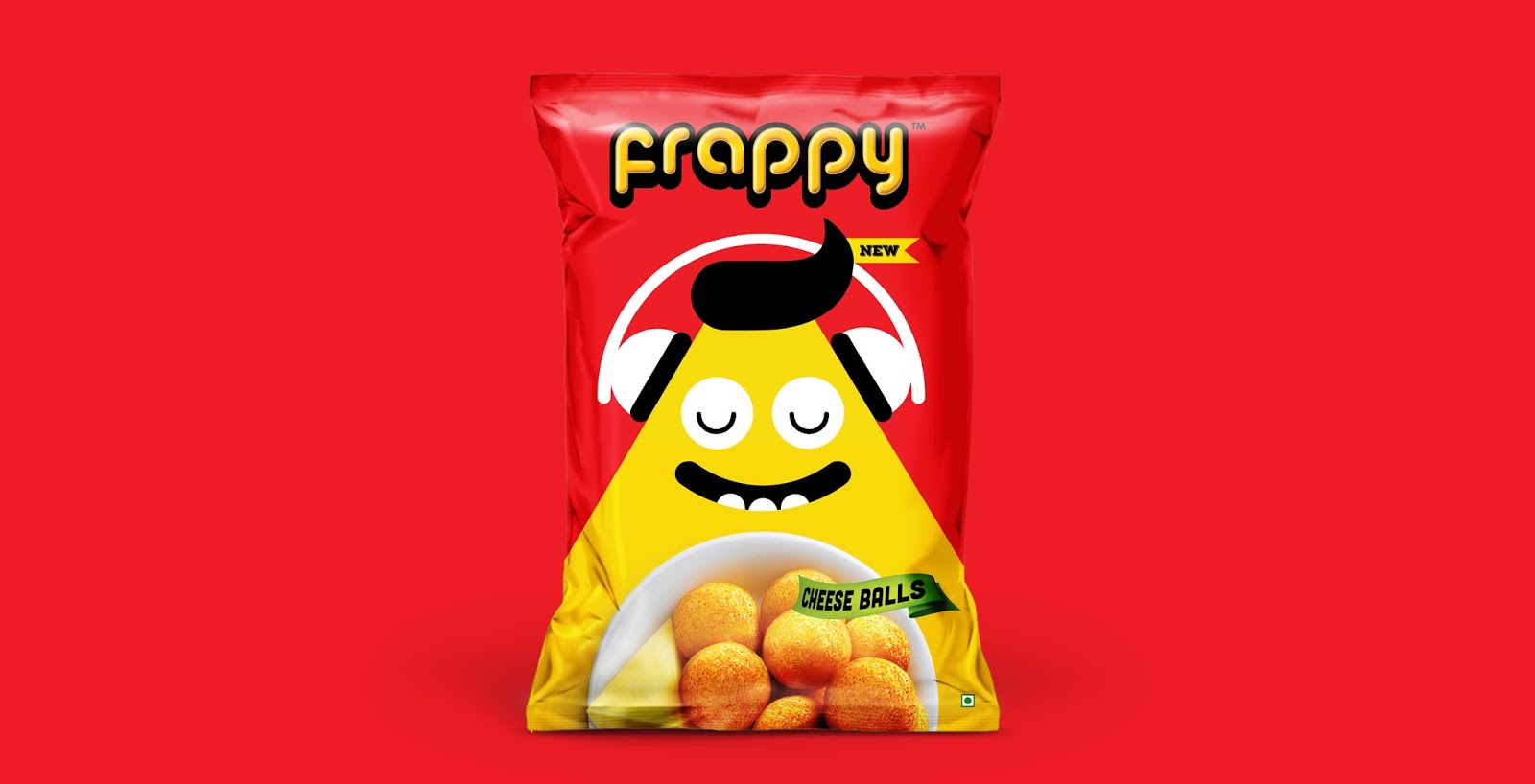 上海包裝設計公司欣賞：可愛的frappy兒童休閑零食包裝設計