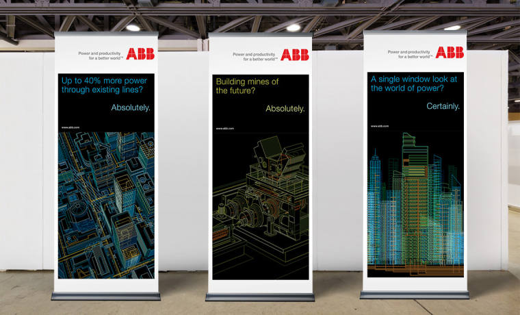 ABB 電力和自動化公司澳大利亞品牌全案形象設計