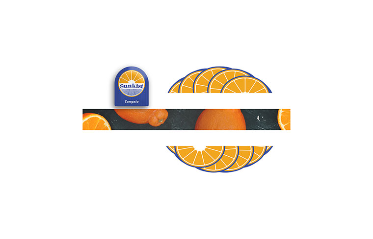 Sunkist 水果品牌logo設(shè)計VI設(shè)計-上海logo設(shè)計VI設(shè)計公司