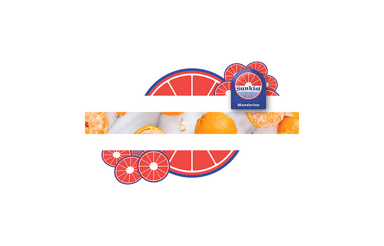 Sunkist 水果品牌logo設(shè)計VI設(shè)計-上海logo設(shè)計VI設(shè)計公司
