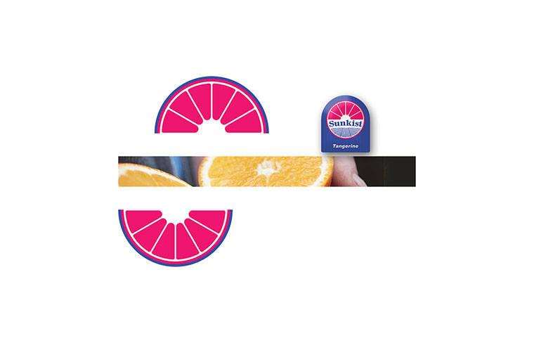 Sunkist 水果品牌logo設(shè)計VI設(shè)計-上海logo設(shè)計VI設(shè)計公司