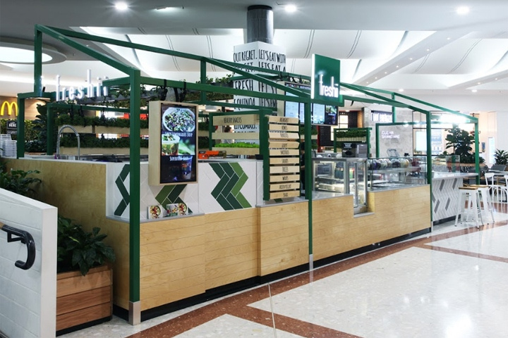 Perth 鐵板燒開放式廚房餐廳空間設計