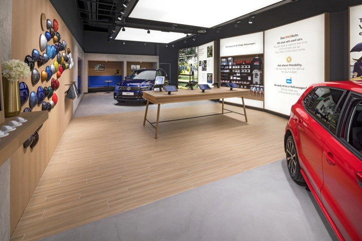 大眾汽車銷售展廳店面空間設計-上海品牌商業空間設計公司