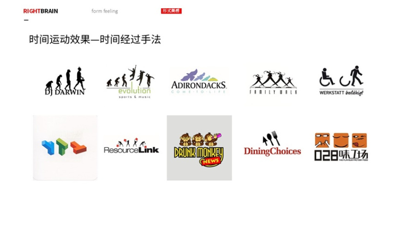 logo圖形的造型手法-時(shí)間運(yùn)動(dòng)-時(shí)間經(jīng)過(guò)手法