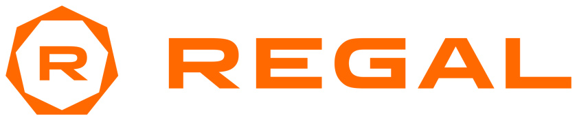 Regal富豪電影劇院logo設計,一個環繞的七變形+字母R Regal富豪電影劇院logo設計,一個環繞的七變形+字母R
