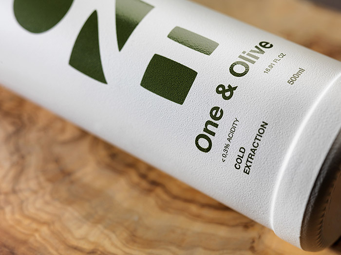 One & Olive 希臘特級初榨橄欖油包裝設計-上海包裝設計公司