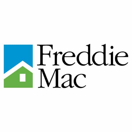 藍加綠色塊組合的房地logo設計