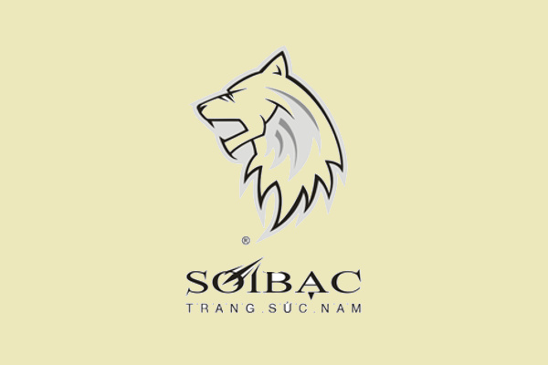 男子珠寶首飾銀狼logo設計-上海logo設計公司靈感