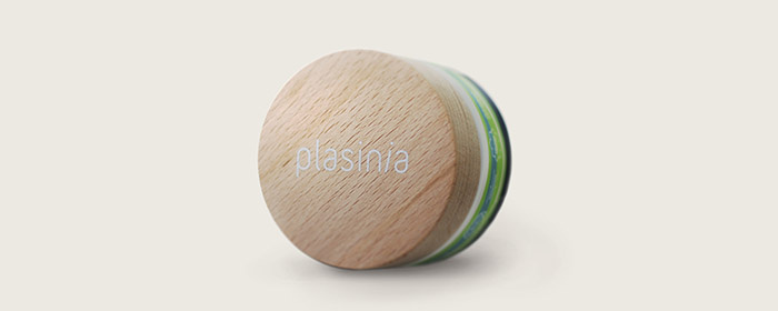 PLASINIA化妝品品牌形象VI設(shè)計包裝設(shè)計，傳達全天然產(chǎn)品系列