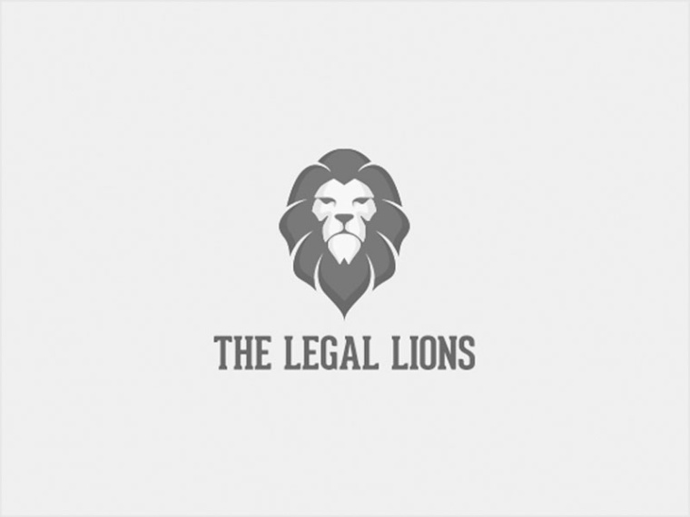 灰色獅子法律logo設計--上海logo設計公司