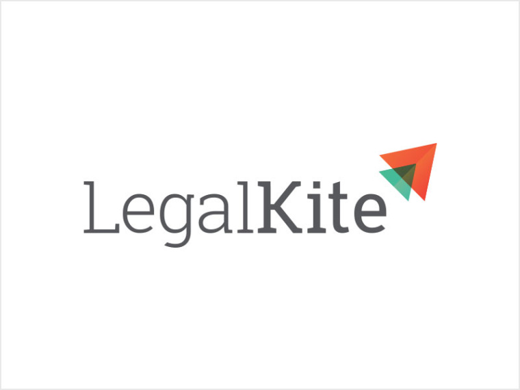 字母加彩色三角組合法律logo設計-上海logo設計公司