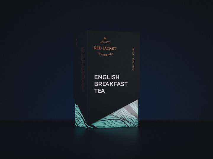 紅色夾克茶“茶之海洋”包裝設(shè)計(jì)，歷史傳說與現(xiàn)代藝術(shù)的融匯之作