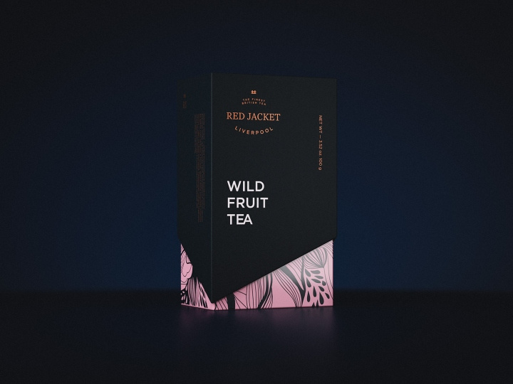 紅色夾克茶“茶之海洋”包裝設(shè)計(jì)，歷史傳說與現(xiàn)代藝術(shù)的融匯之作