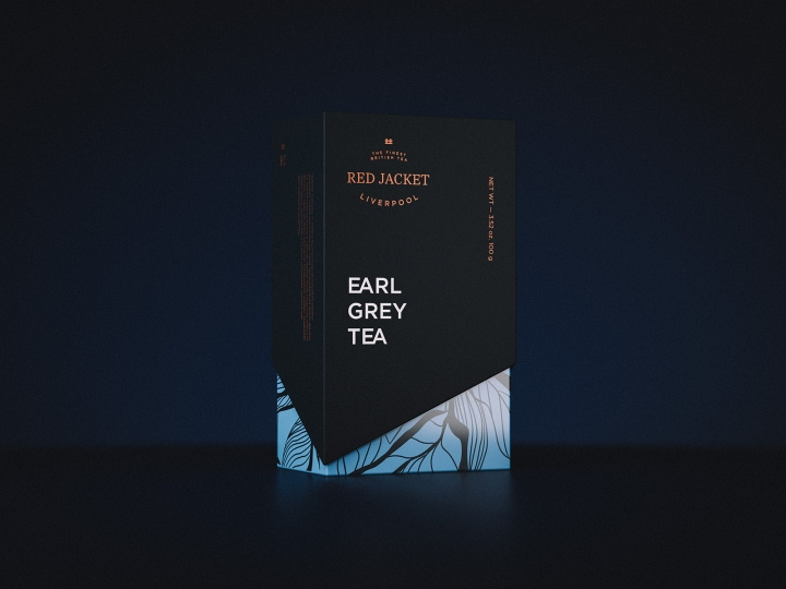 紅色夾克茶“茶之海洋”包裝設(shè)計(jì)，歷史傳說與現(xiàn)代藝術(shù)的融匯之作