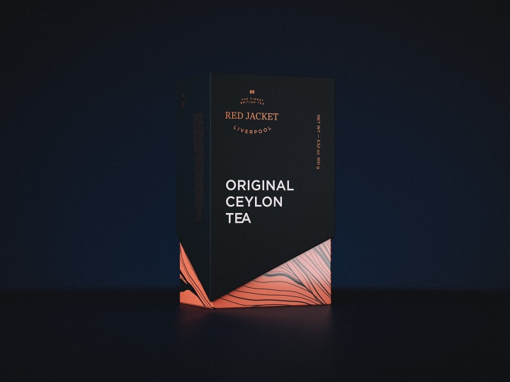 紅色夾克茶“茶之海洋”包裝設(shè)計(jì)，歷史傳說與現(xiàn)代藝術(shù)的融匯之作
