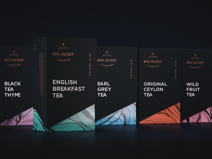 紅色夾克茶“茶之海洋”包裝設(shè)計(jì)，歷史傳說與現(xiàn)代藝術(shù)的融匯之作