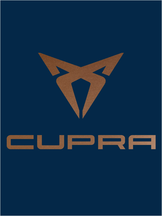 上海logo設計欣賞：CUPRA汽車品牌新logo設計，展現力量與運動